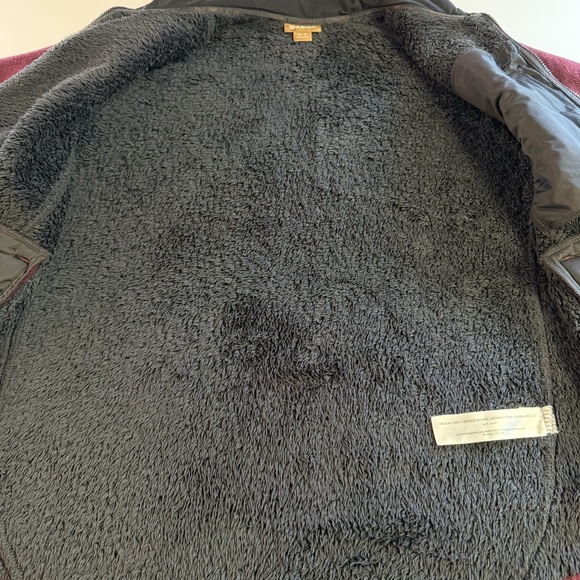 Ariat Men's Bowdrie Bonded Full Zip Stretch Wool Jacket Malbec Heather Size XL - Picture 8 of 13